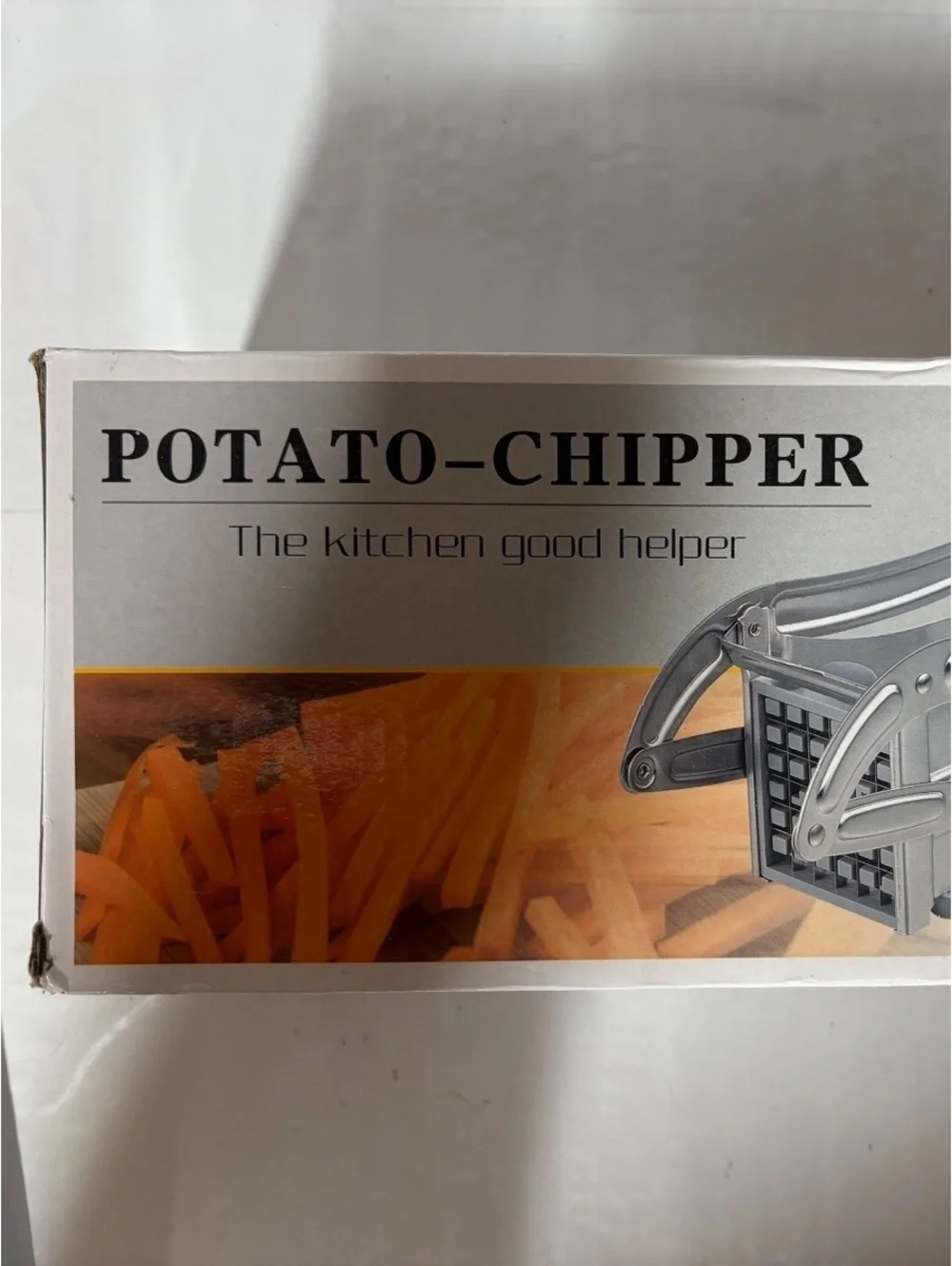 Heavy Duty Stainless Steel Potato Chipper - Kitchen Helper